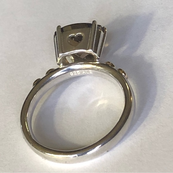 Pandora Smokey Quartz 14k & 925 Ring - Picture 7 of 10